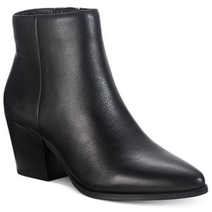 American Rag - Eryn Leather Booties - Black